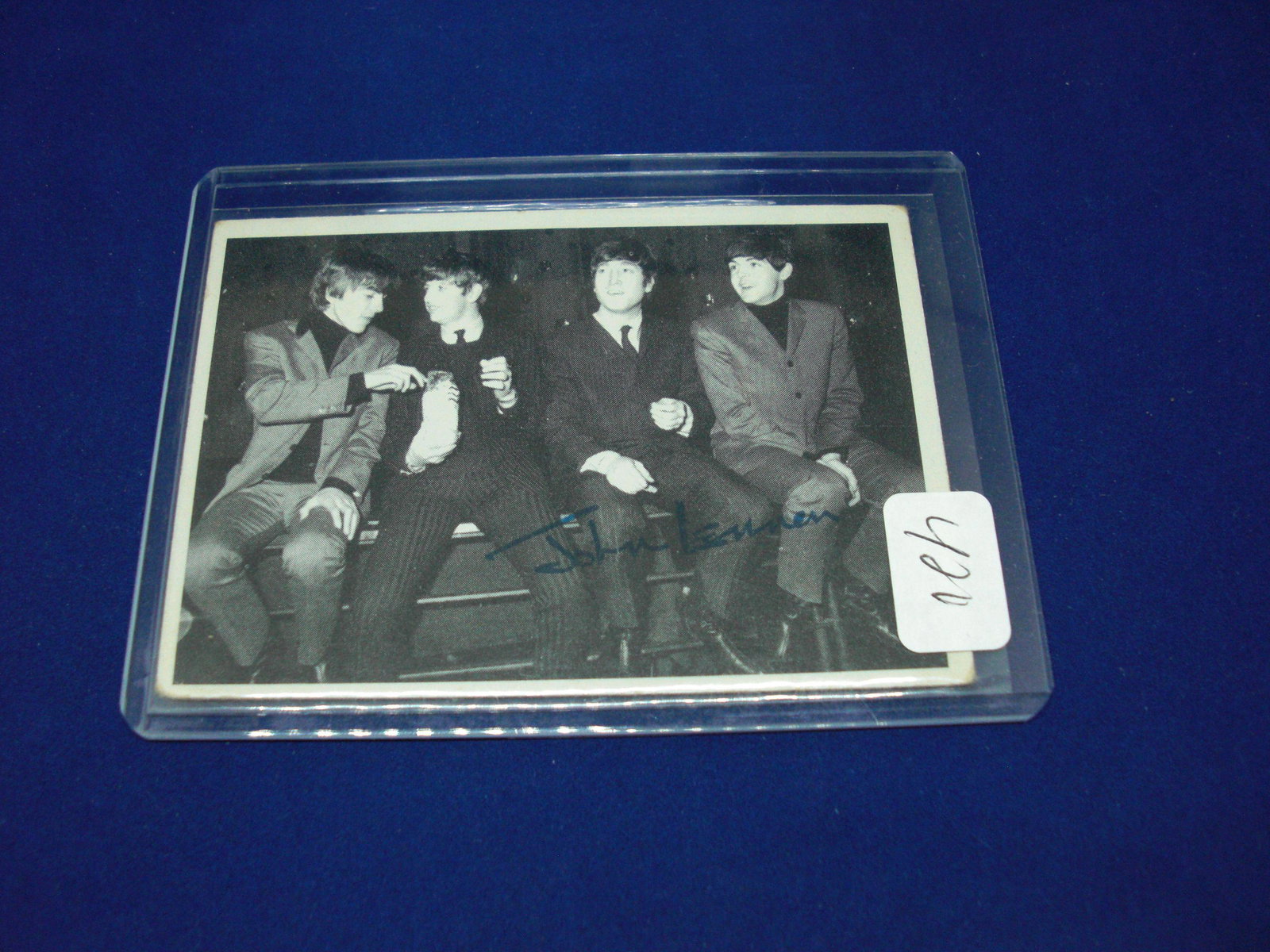 vintage 1964 topps beatles card: the fab four