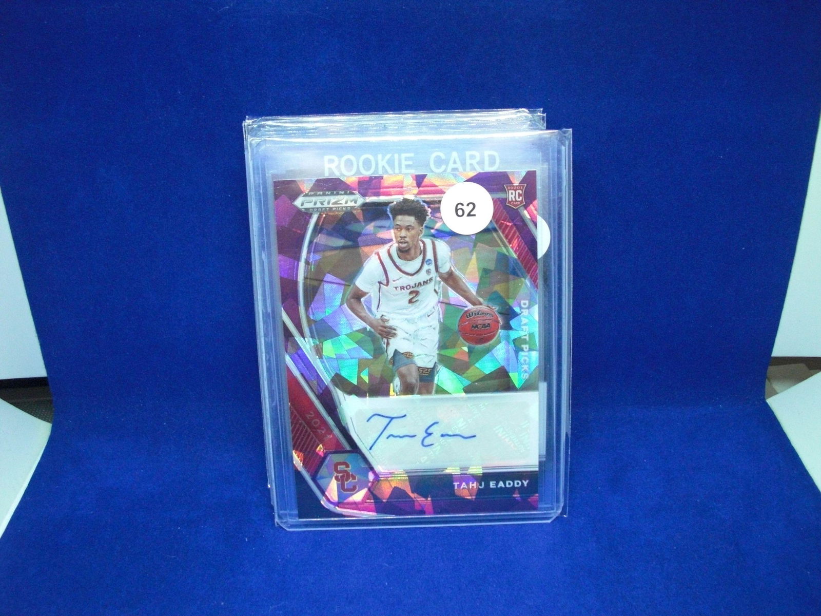 tahj eaddy auto rookie prizm #66/88 (1 of 1)