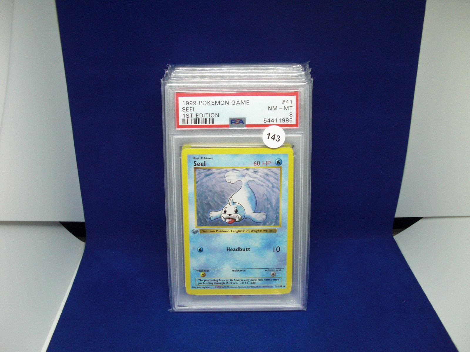 psa graded 1999 steel 1st edition mint 8 (1 of 1)