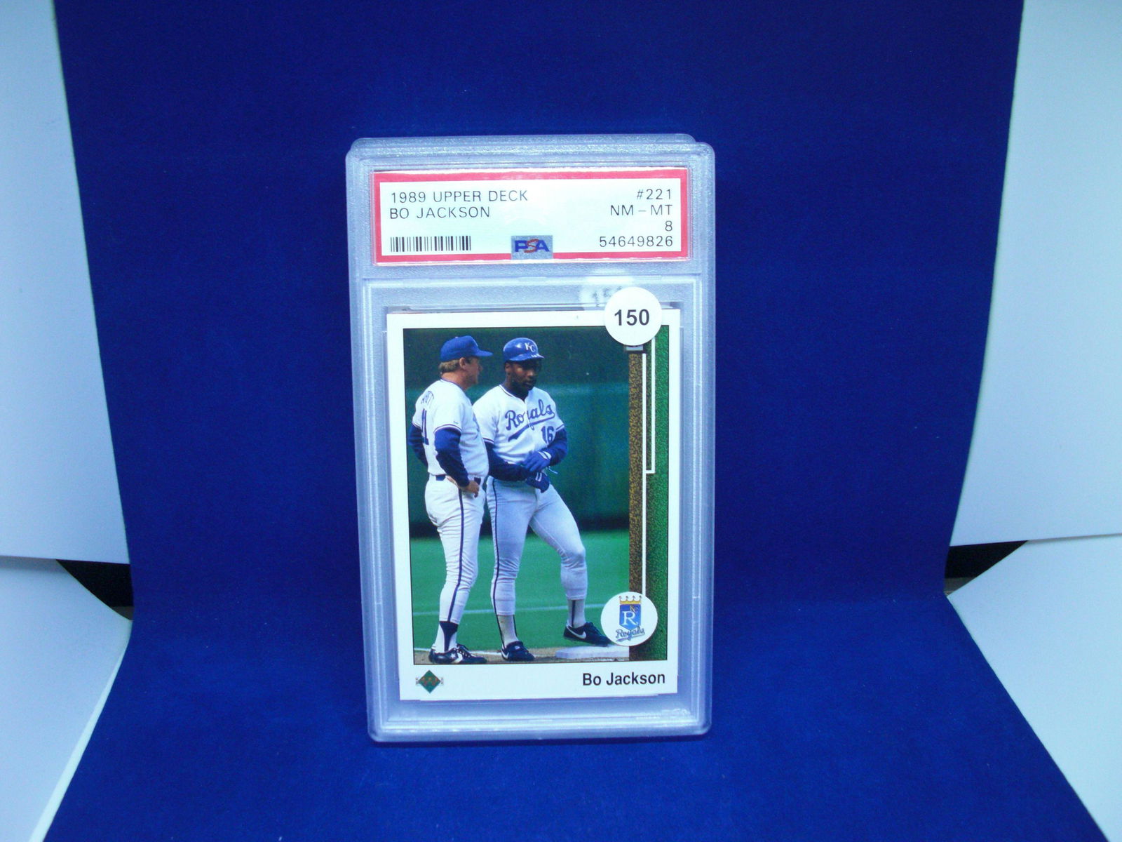 psa graded 1989 bo jackson mint 8 (1 of 1)