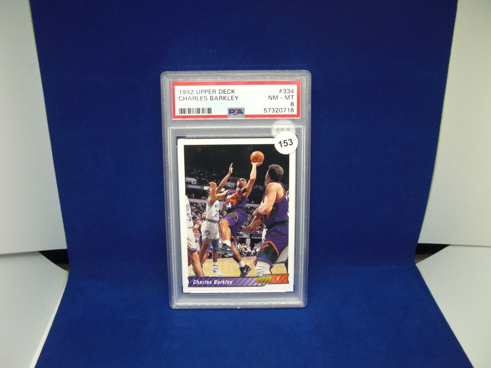 psa graded 1992 charles barkley mint 8 (1 of 1)