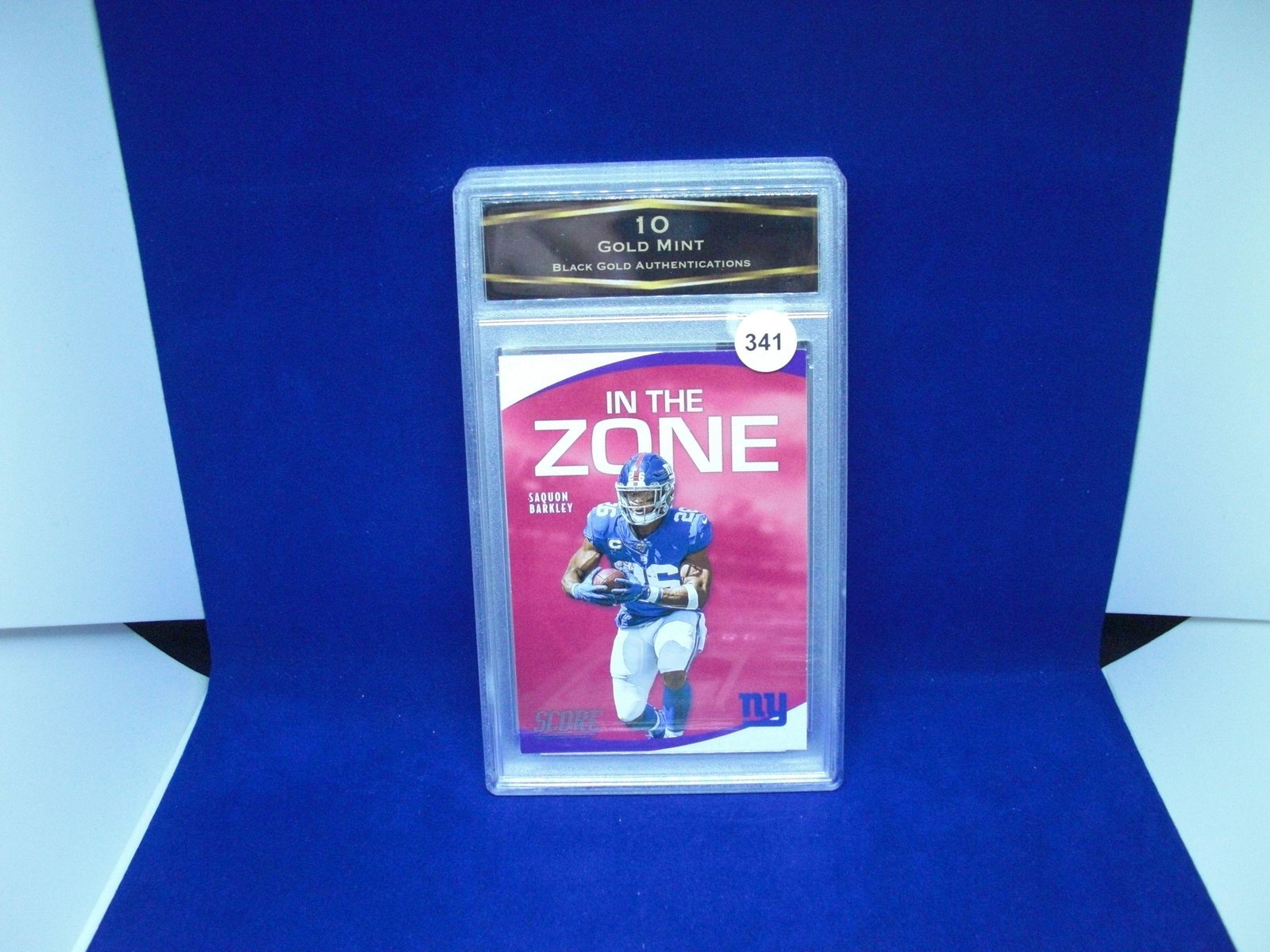 bga graded saquon barkley mint 10: nice graded card