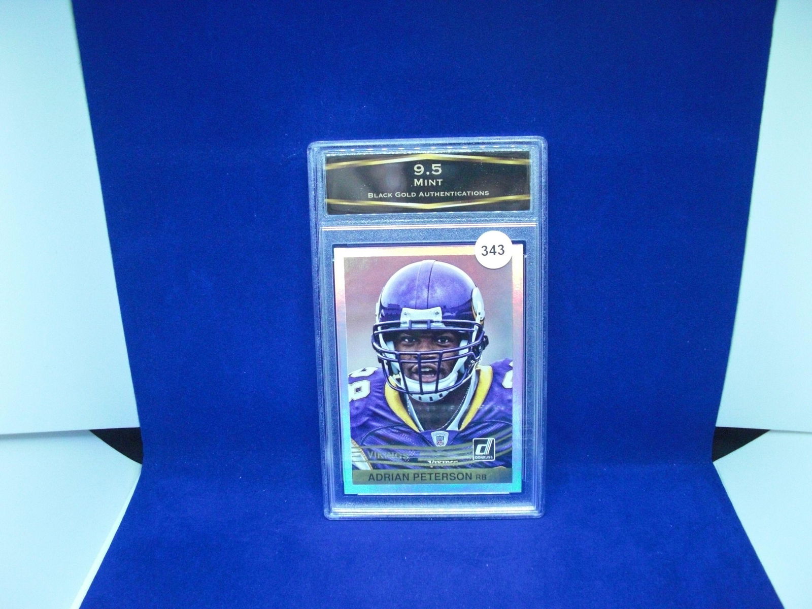 bga graded adrian peterson mint 9.5 (1 of 1)