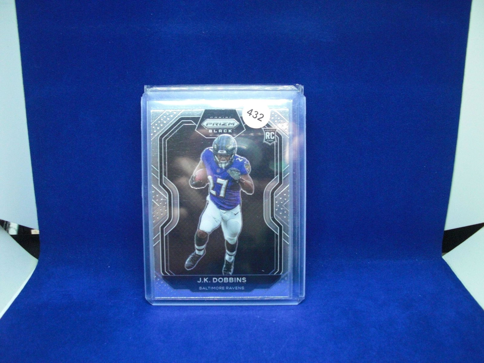 j.k dobbins rookie prizm black (1 of 1)