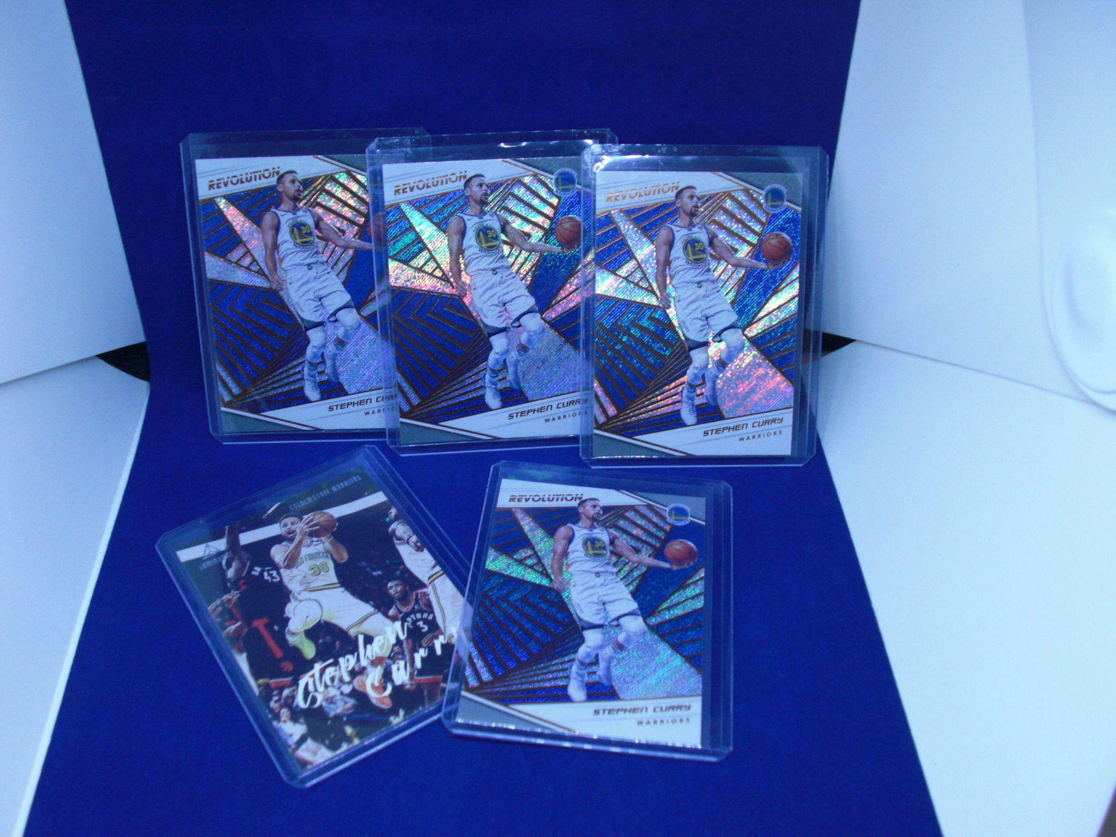 lot of 5 stephen curry cards (1 of 1)