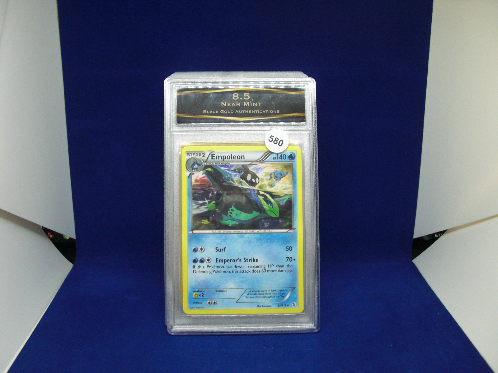bga graded pokemon empoleon mint 8.5 (1 of 1)