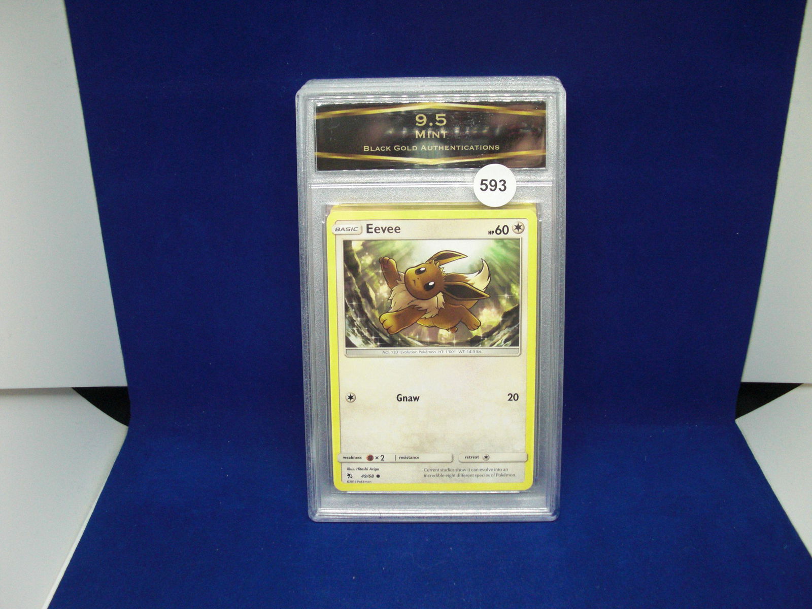 bga graded pokemon eevee mint 9.5 (1 of 1)