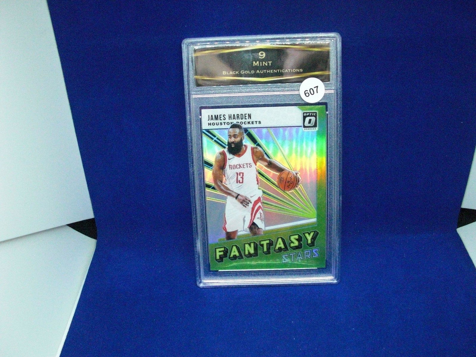 bga graded james harden fantasy stars mint 9 (1 of 1)