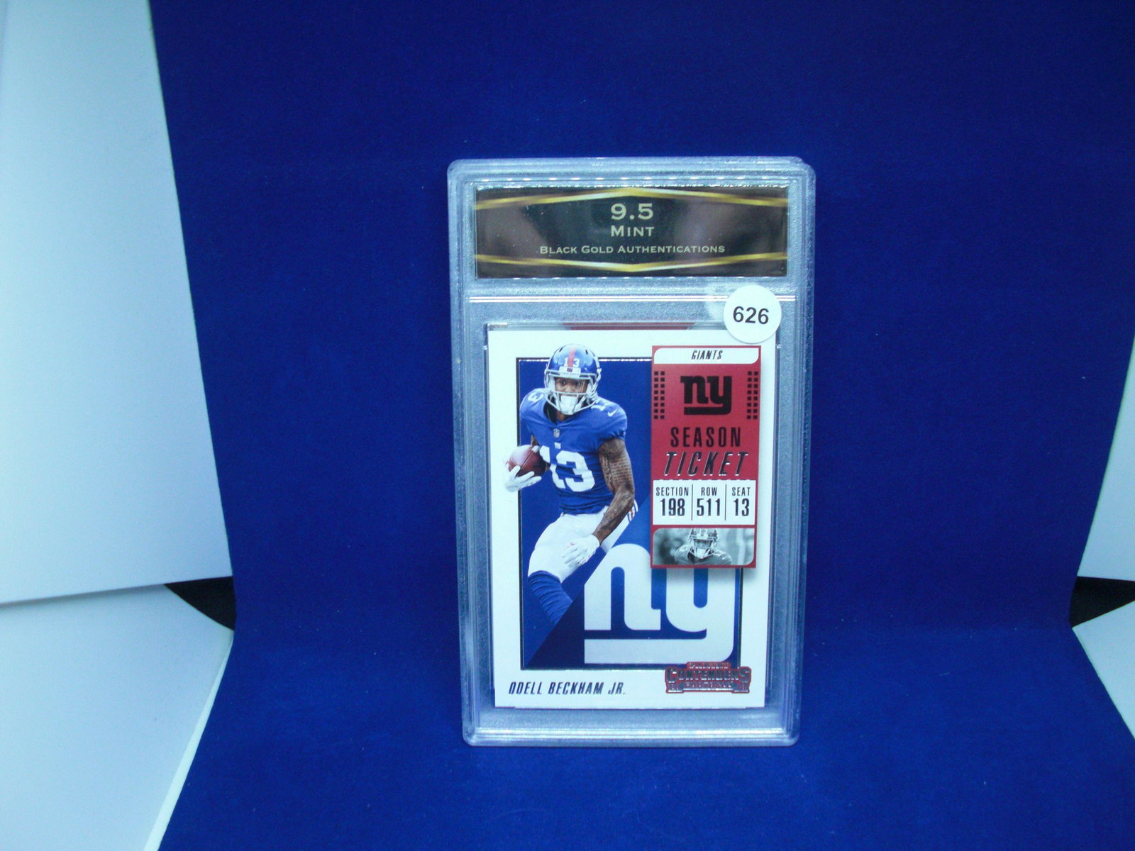 bga graded odell beckham jr mint 9.5 (1 of 1)