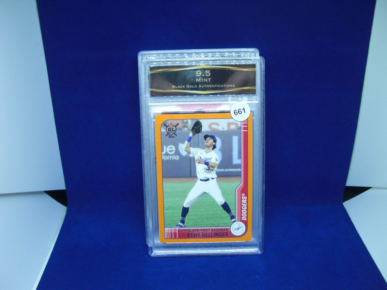 bga graded cody bellinger mint 9.5 (1 of 1)