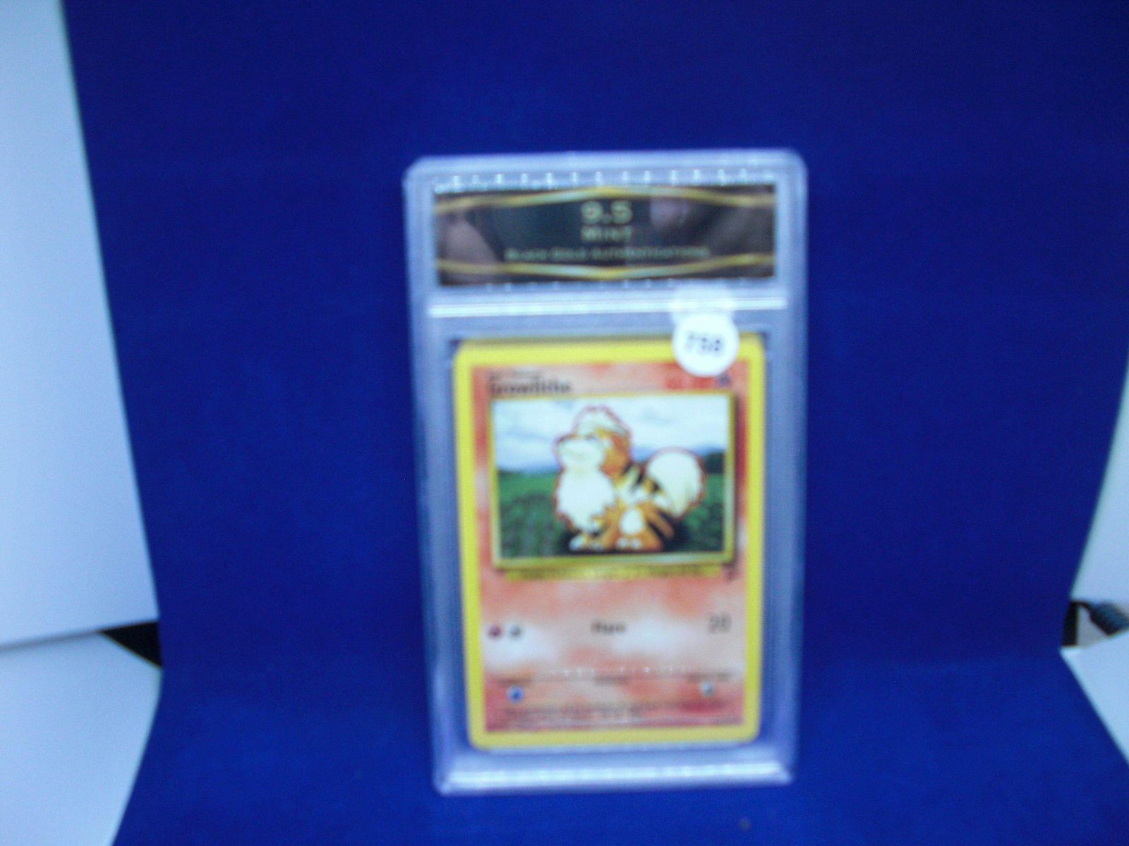 bga graded pokemon growlithe mint 9.5: nice graded card