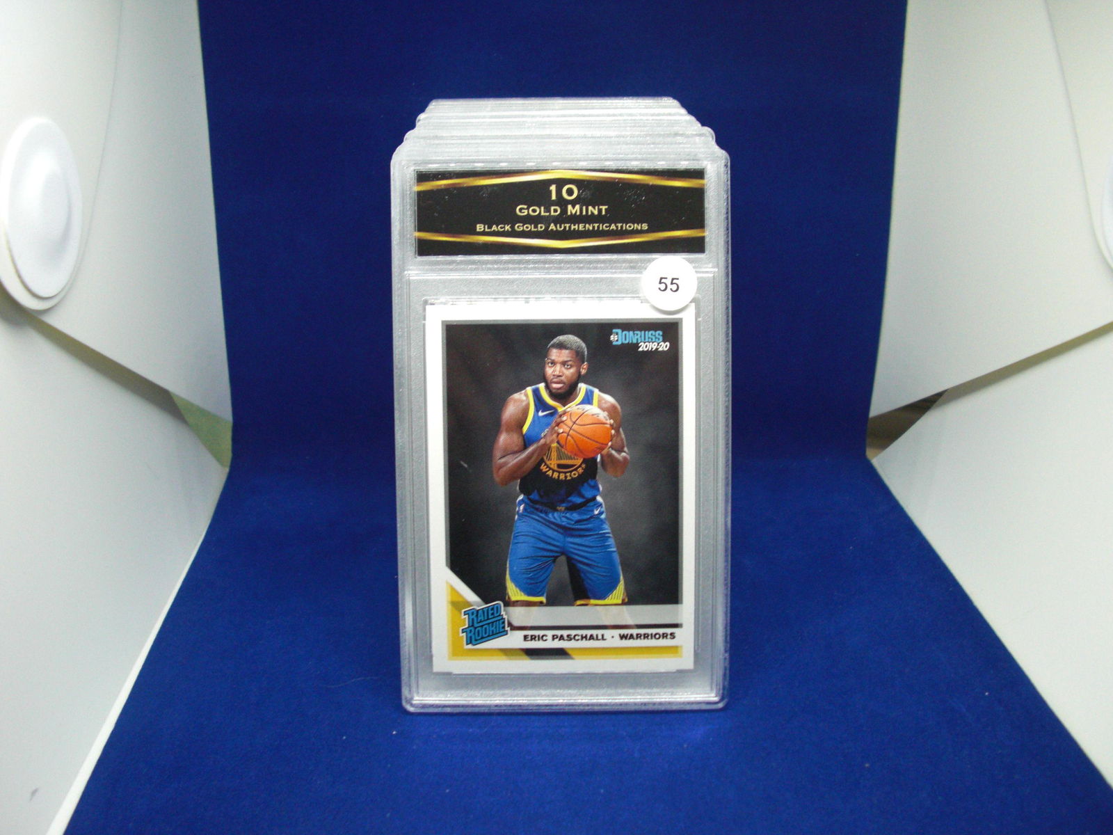 bga graded rated rookie eric paschall mint 10: nice graded card