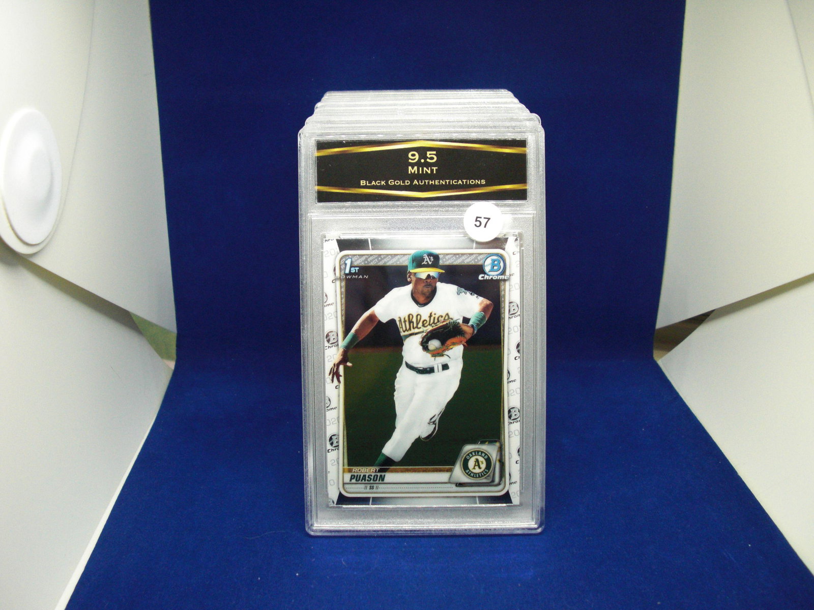 bga graded robert puason mint 9.5: nice graded card