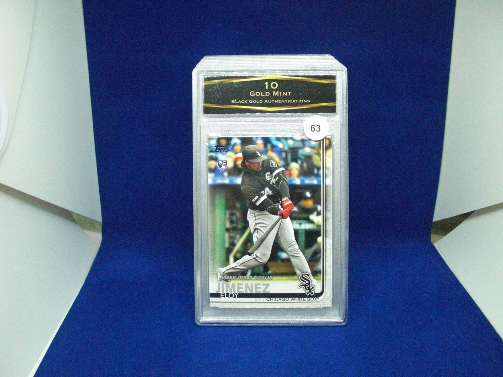 bga graded eloy jimenez rookie mint 10: nice graded card