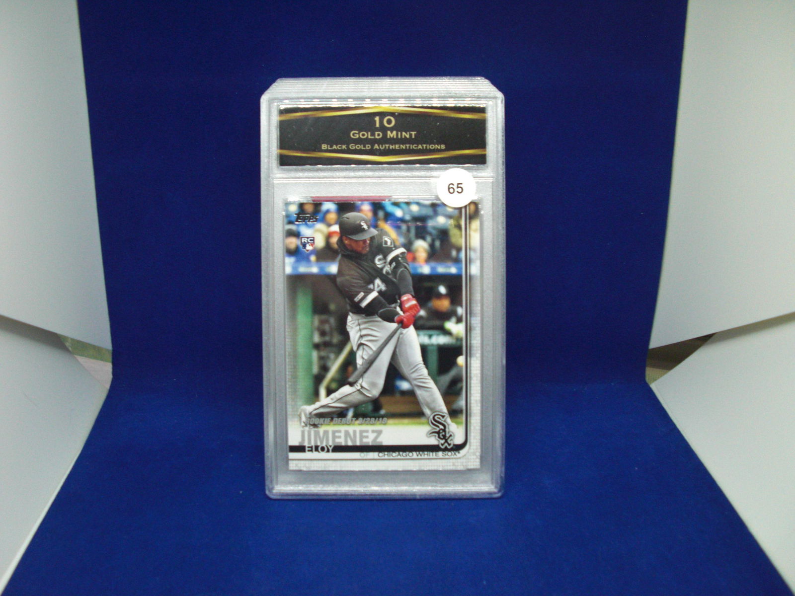 bga graded eloy jimenez rookie mint 10: nice graded card