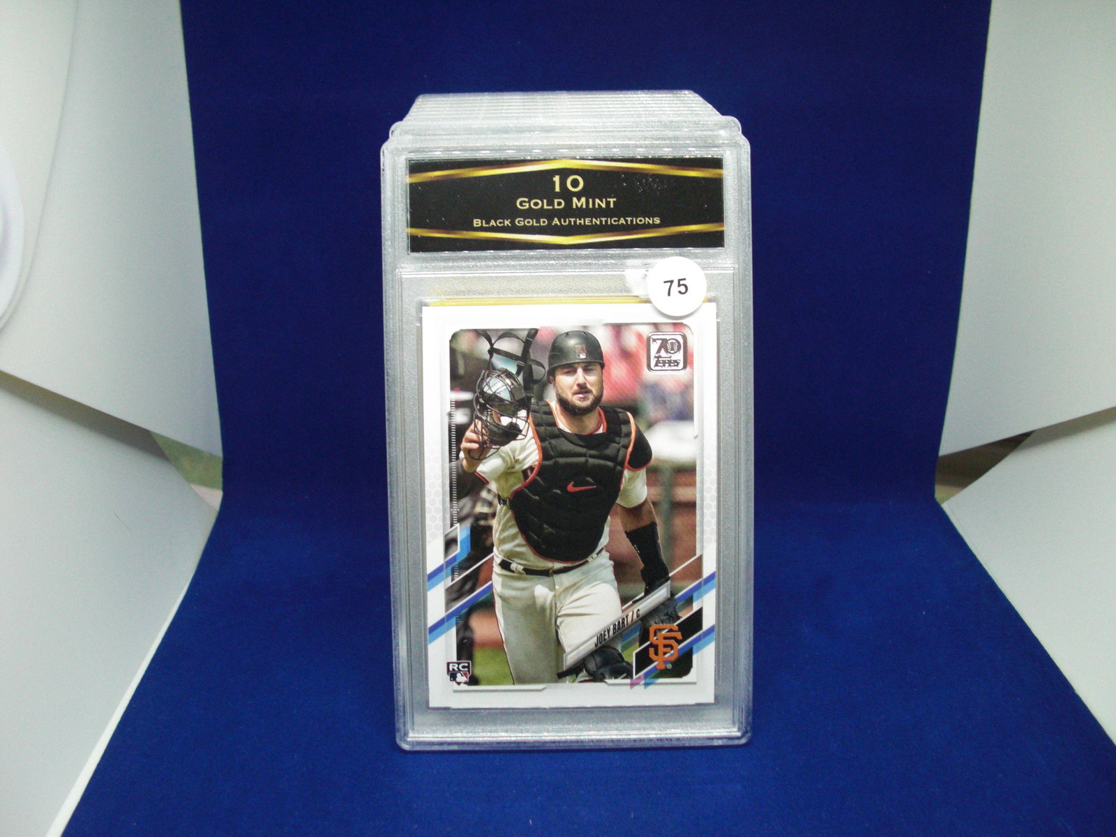 bga graded joey bart rookie mint 10: nice graded card