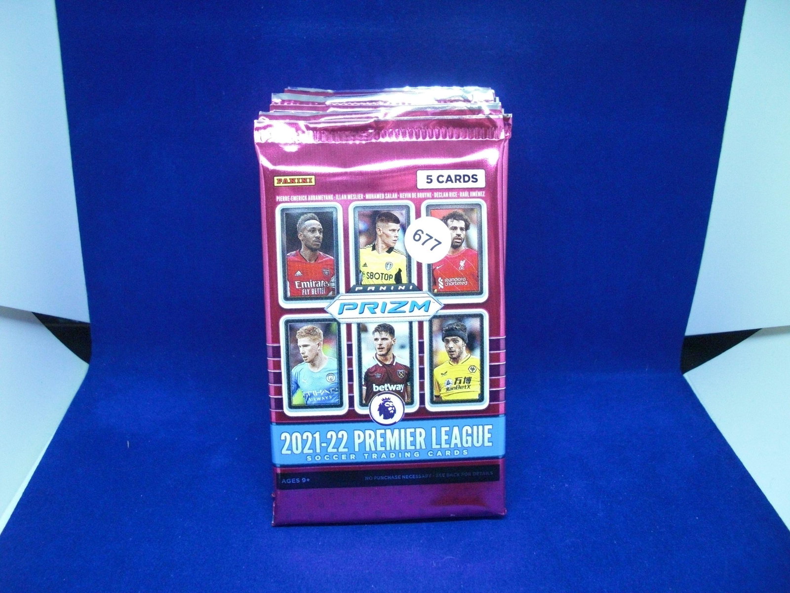 unopened pack of 2021-2022 soccer: unopened