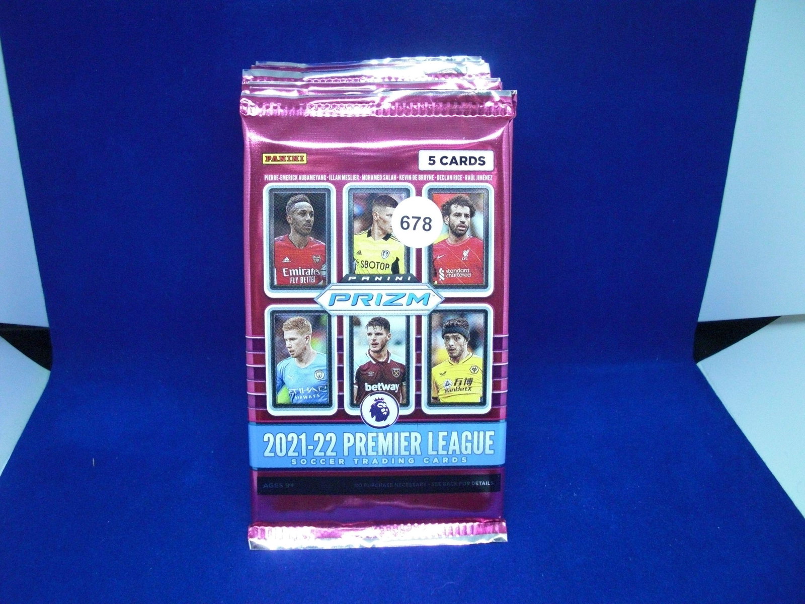 unopened pack of 2021-2022 soccer: unopened