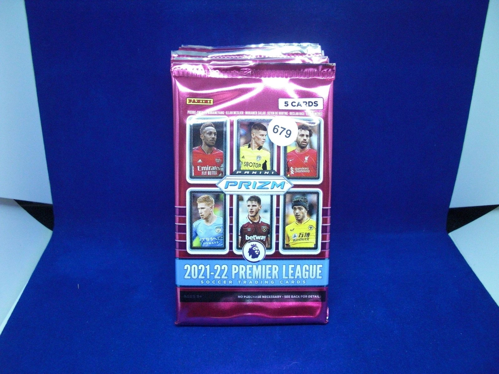 unopened pack of 2021-2022 soccer: unopened