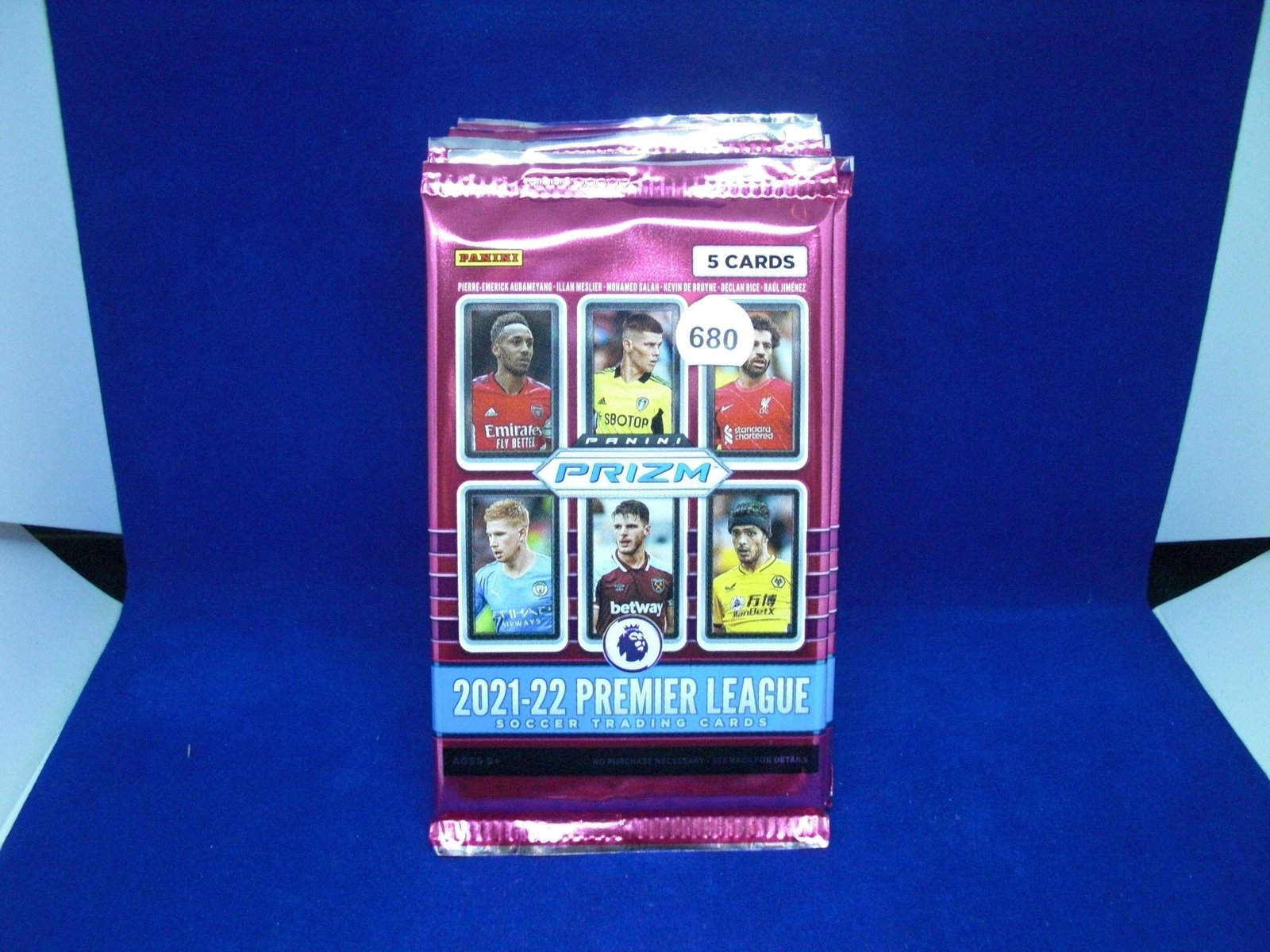 unopened pack of 2021-2022 soccer: unopened