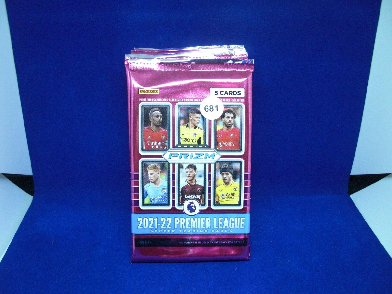 unopened pack of 2021-2022 soccer: unopened