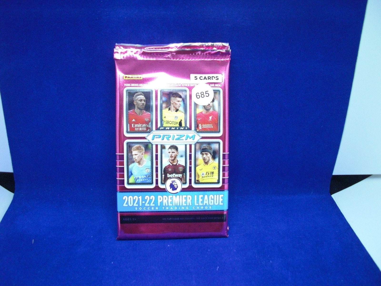 unopened pack of 2021-2022 soccer: unopened