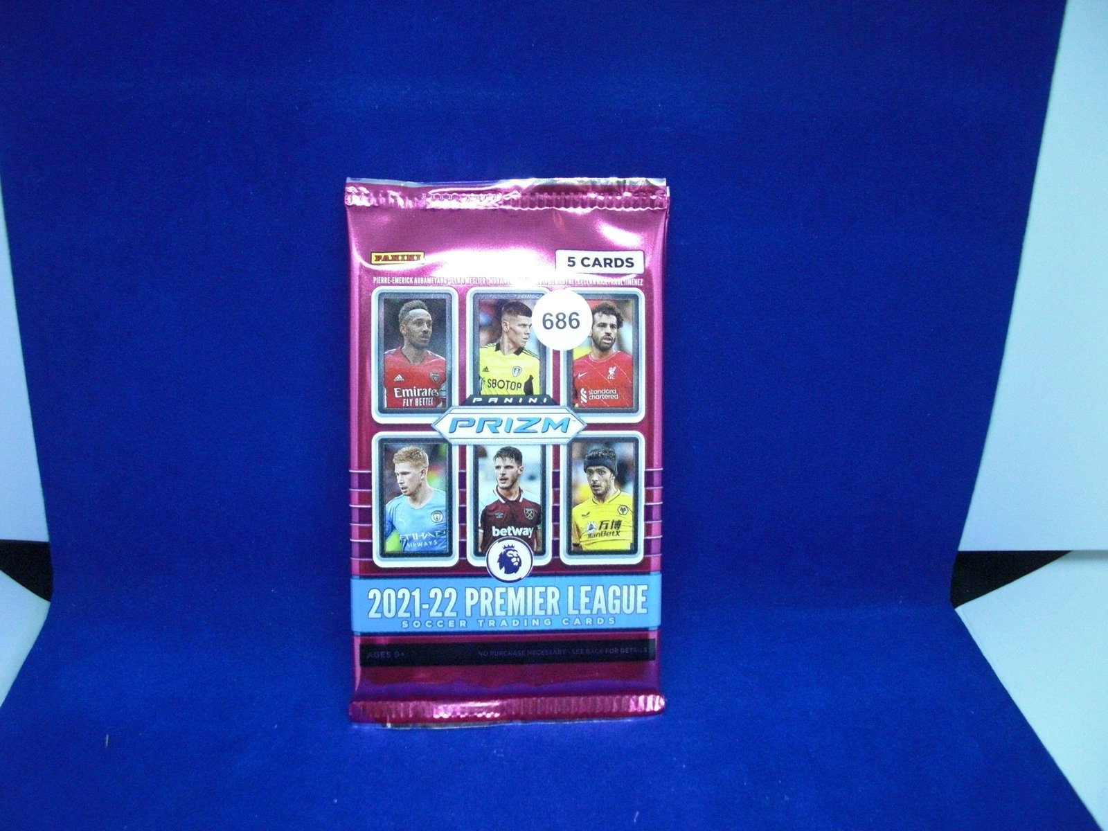 unopened pack of 2021-2022 soccer: unopened