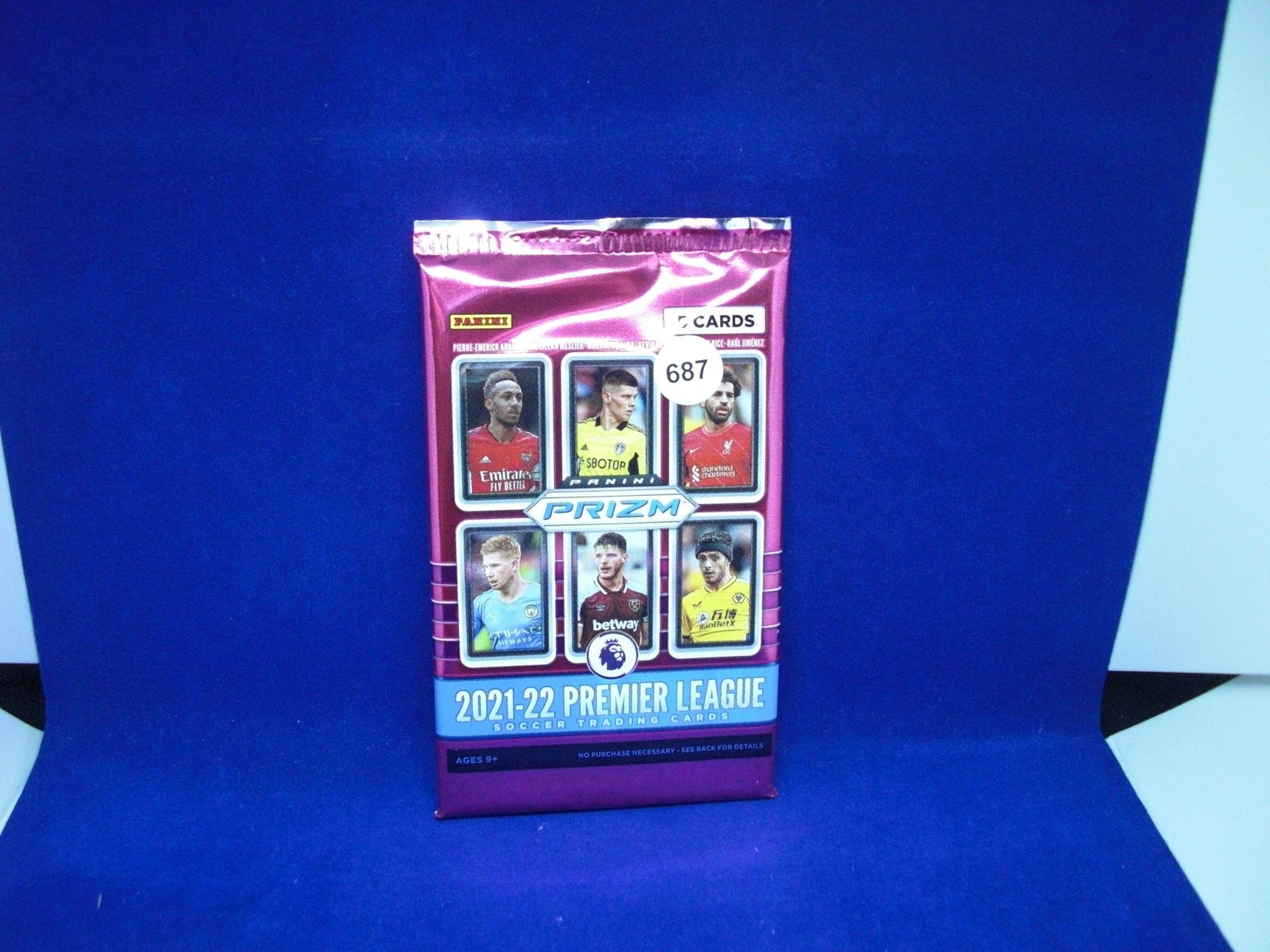 unopened pack of 2021-2022 soccer: unopened