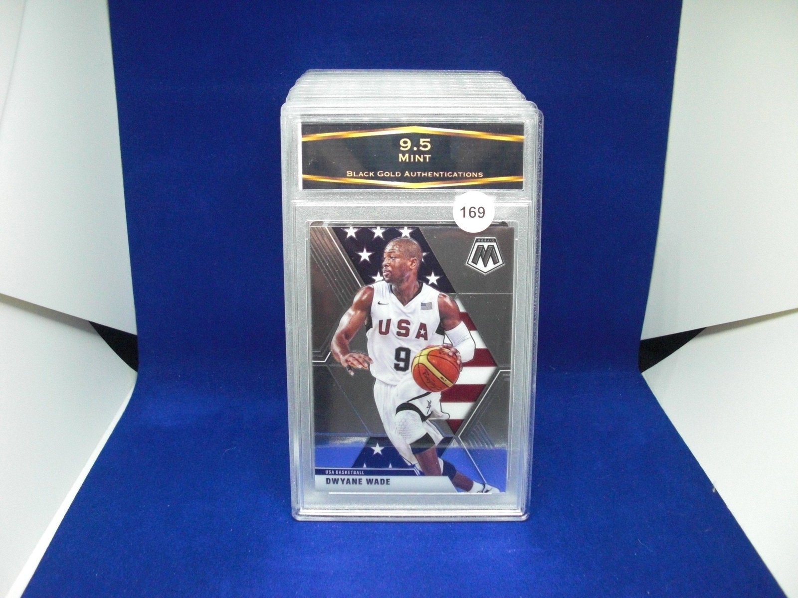 bga graded mint 9.5 dwayne wade: nice graded card