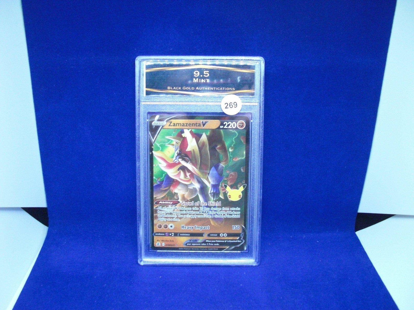 bga graded 9.5 pokemon zamzenta v: bga graded 9.5 pokemon zamzenta v