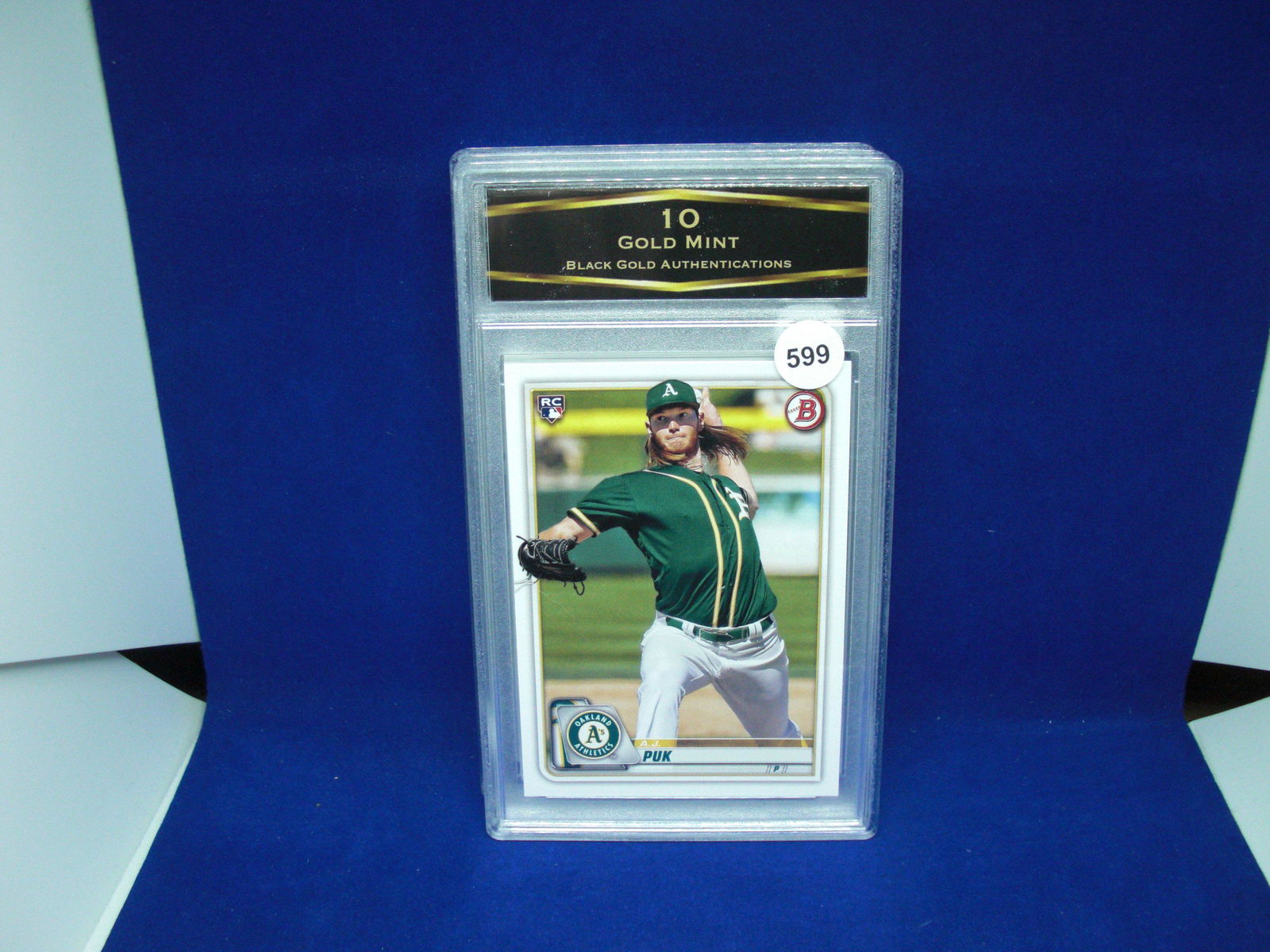 bga graded 10 gold mint aj puk rookie: bga graded 10 gold mint aj puk rookie