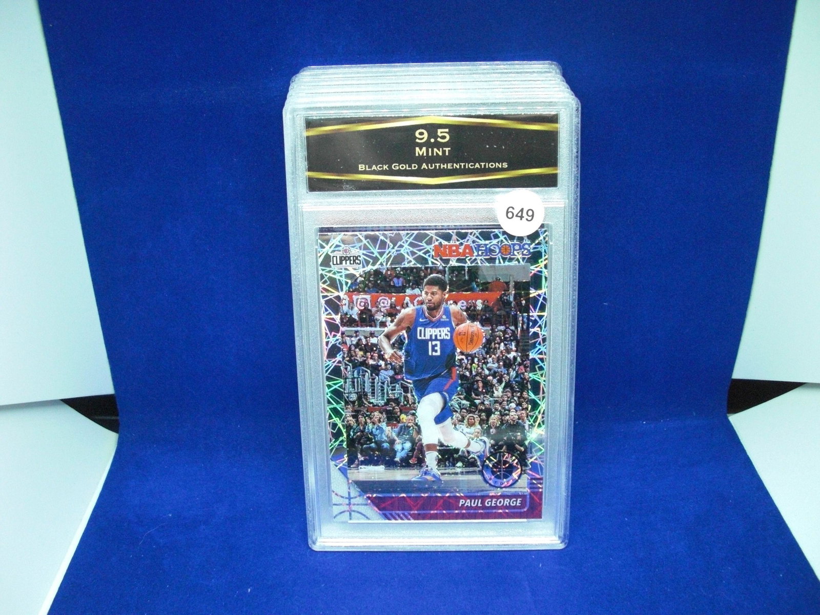 bga 9.5 paul george silver lazer: bga 9.5 paul george silver lazer