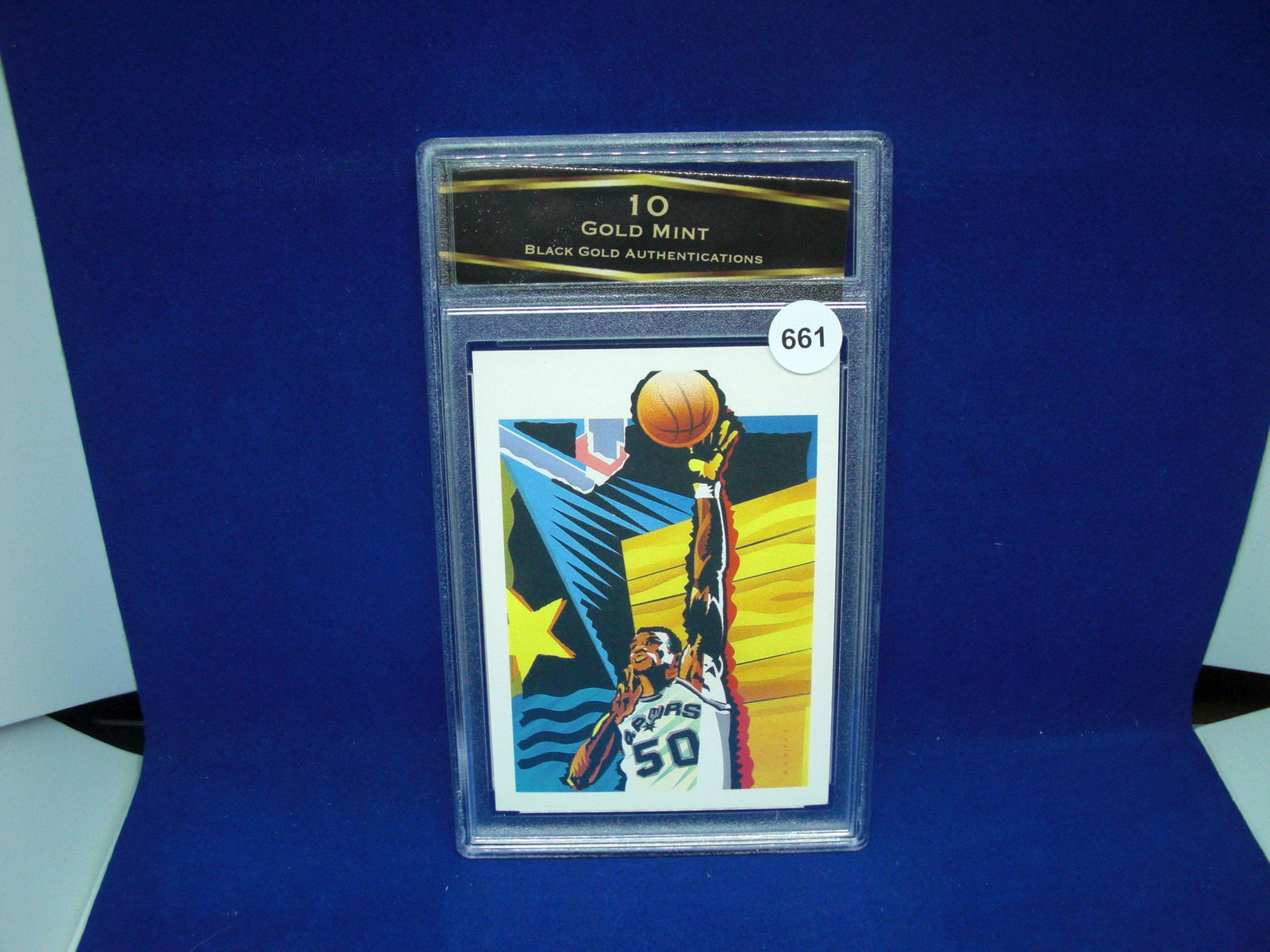 bga 10 gold mint david robinson card: bga 10 gold mint david robinson card