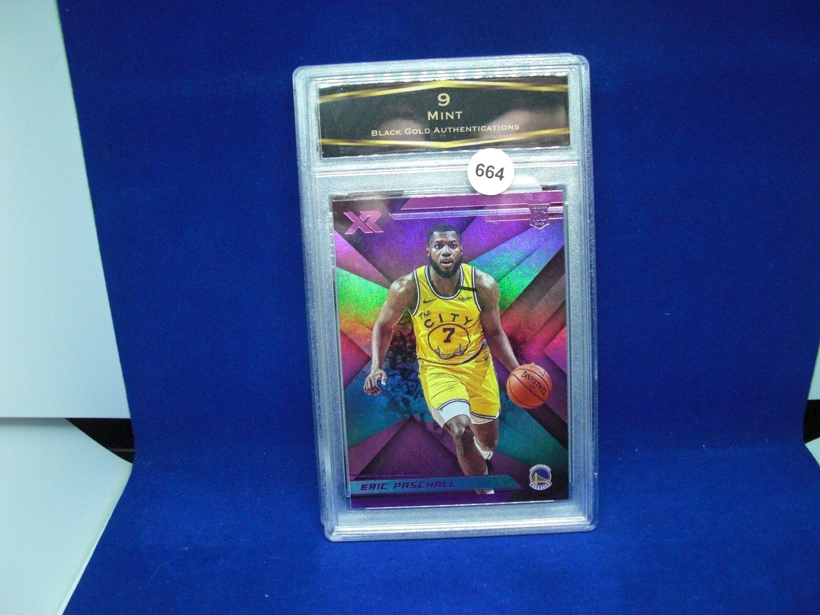 bga 9 eric paschall pink xr rookie: bga 9 eric paschall pink xr rookie