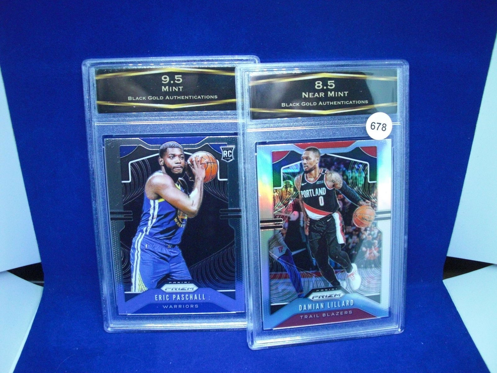 lot of 2 bga graded basketball cards: lot of 2 bga graded basketball cards