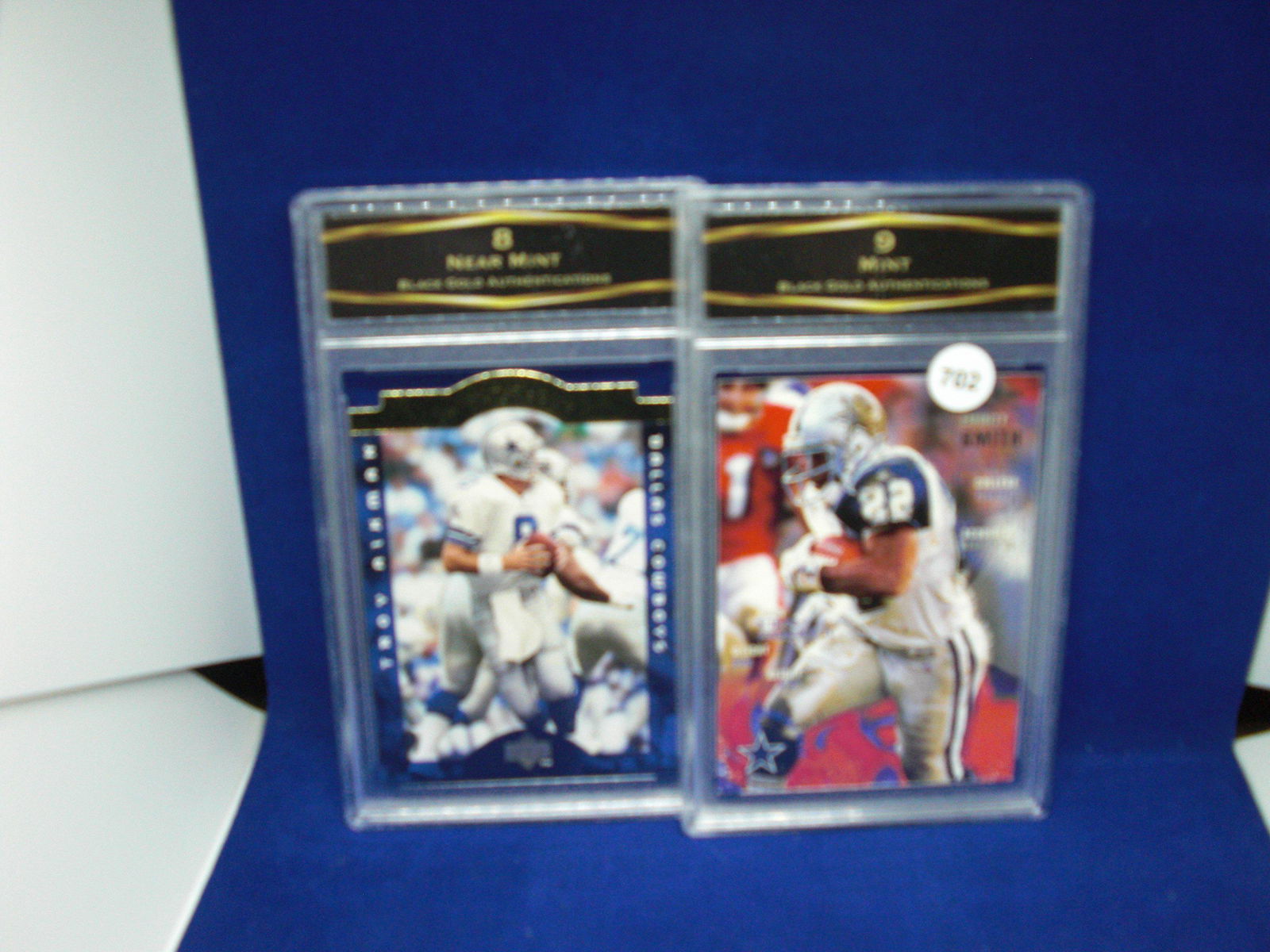 bga graded troy aikman emmitt smith cards: bga graded troy aikman emmitt smith cards