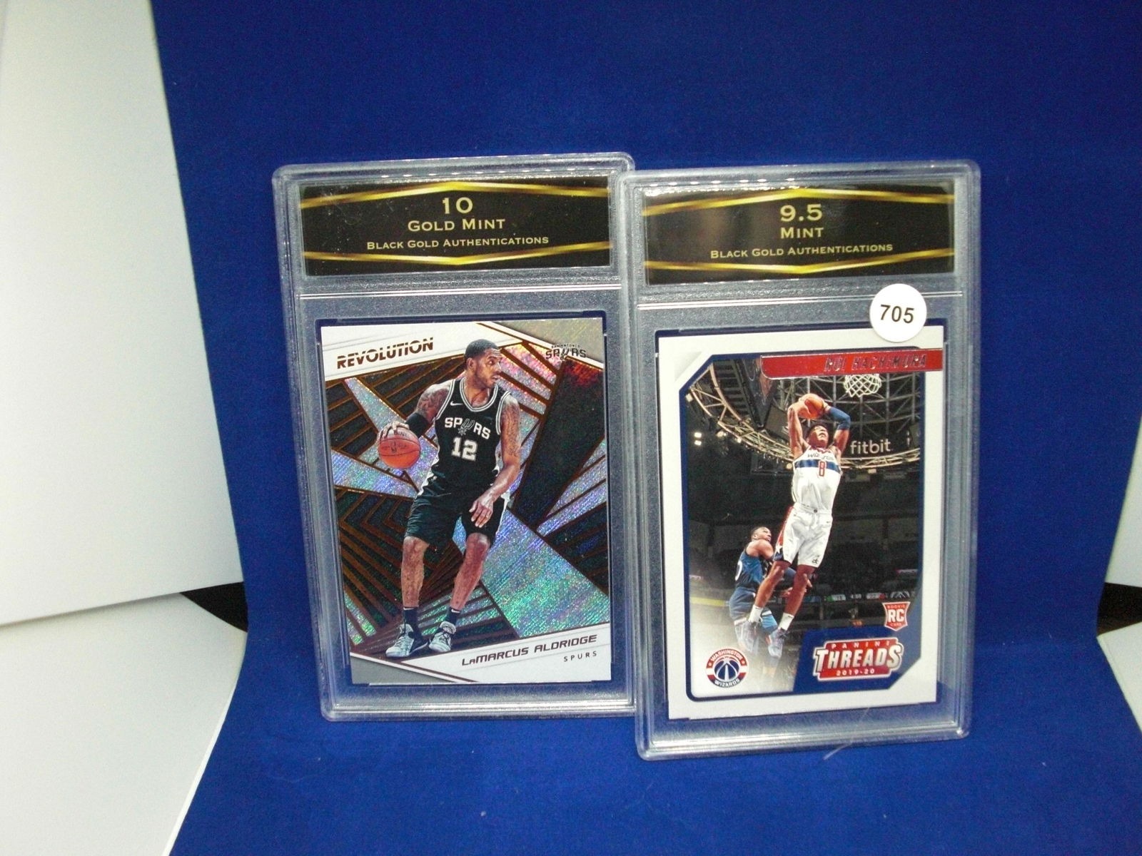 lot of 2 bga graded basketball cards: lot of 2 bga graded basketball cards