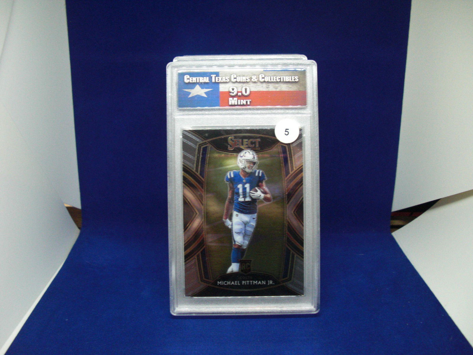 ctcc graded michael pittman jr rookie mint 9 (1 of 1)