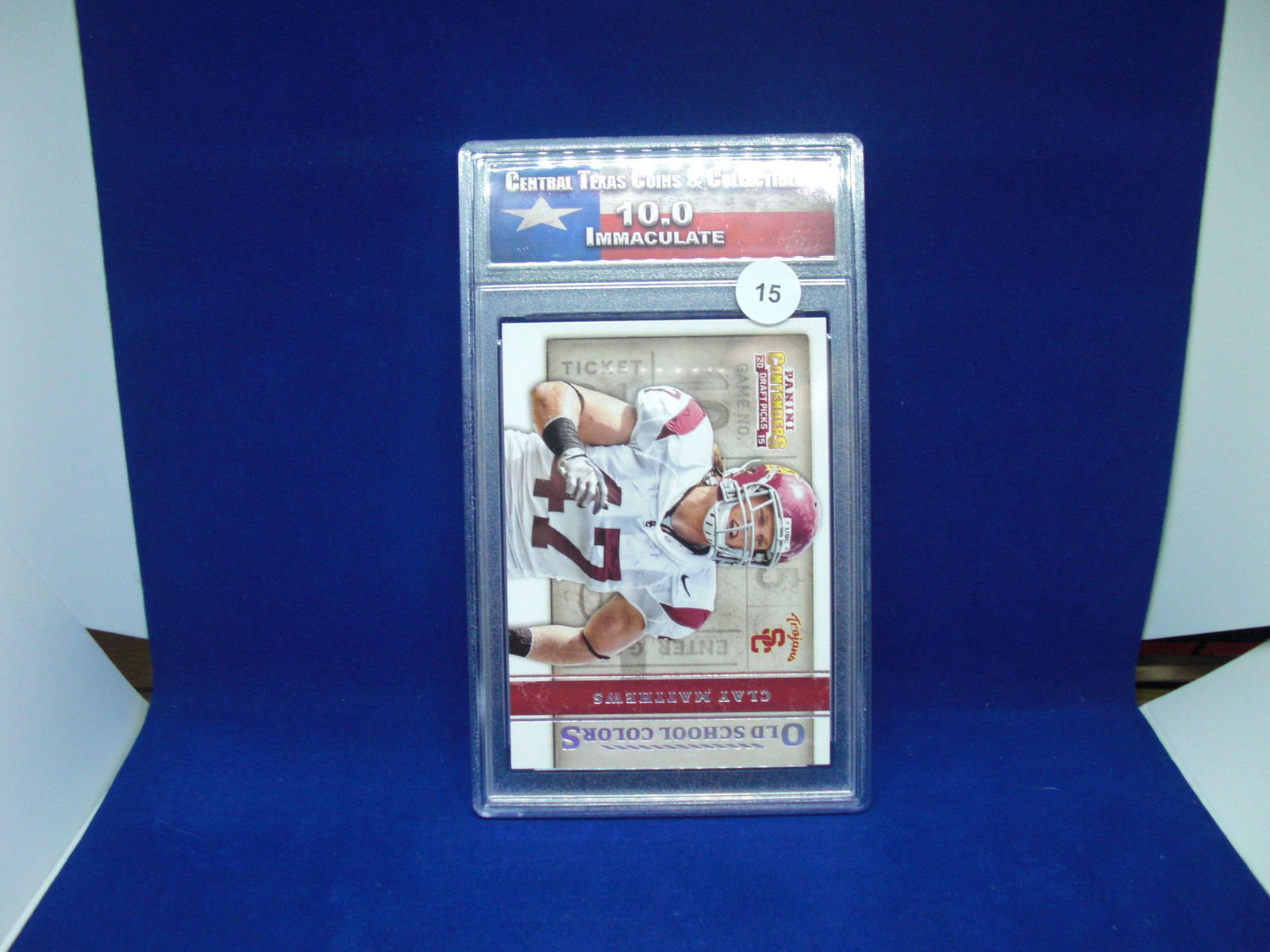 ctcc graded clay matthews mint 10 (1 of 1)