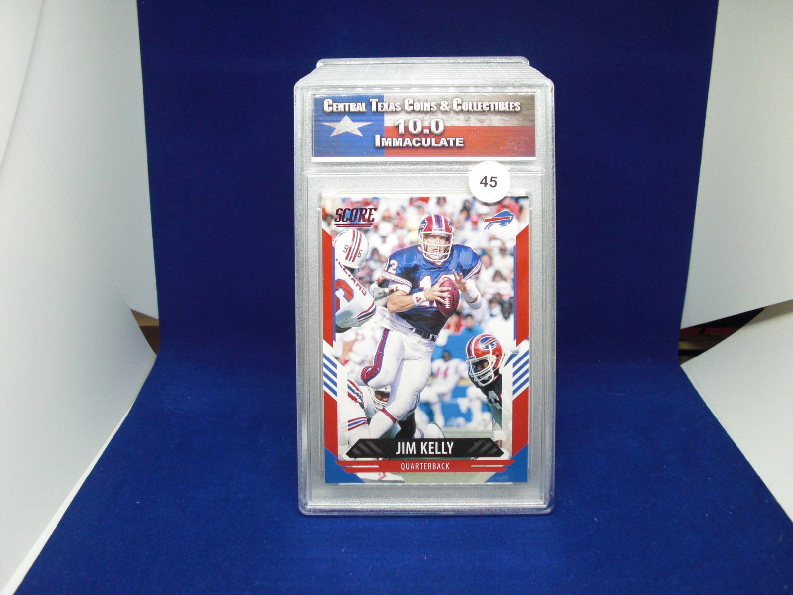 ctcc graded jim kelly mint 10 (1 of 1)