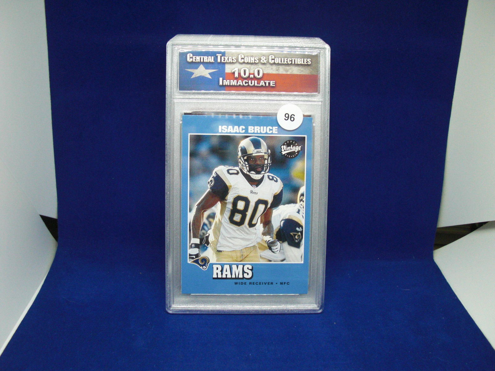 ctcc graded isaac bruce mint 10 (1 of 1)