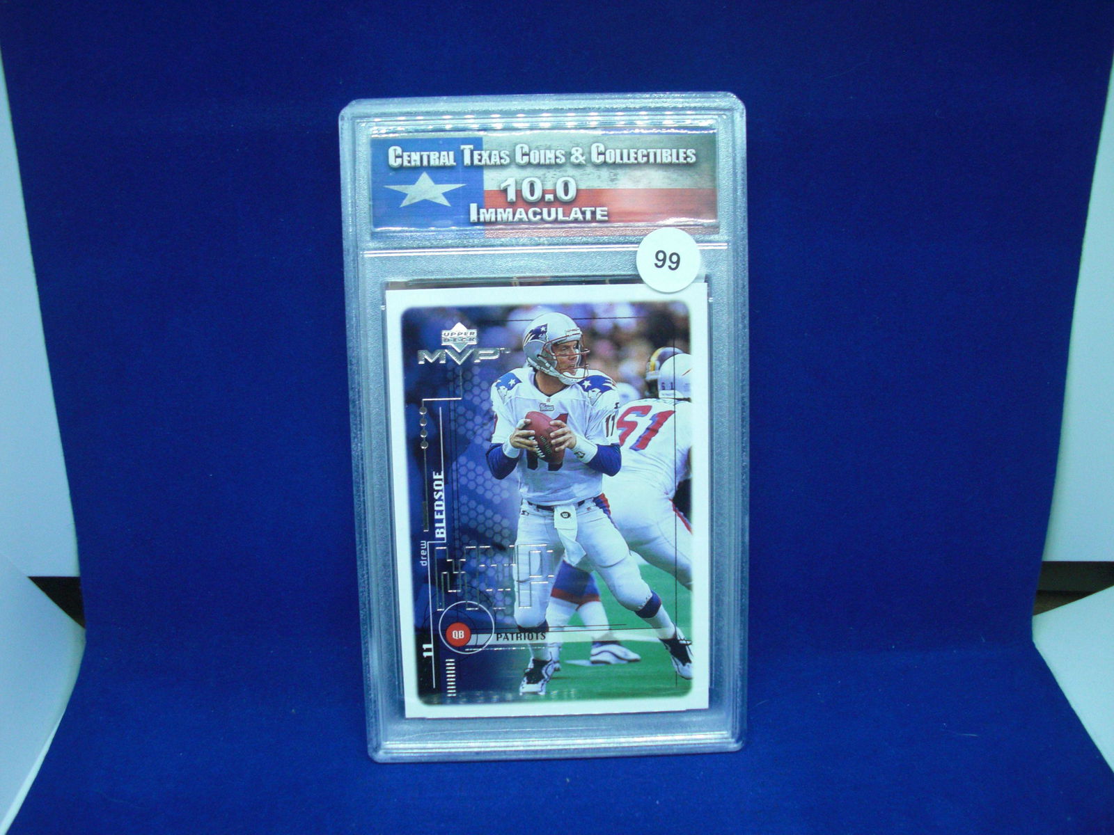 ctcc graded drew bledsoe mint 10 (1 of 1)