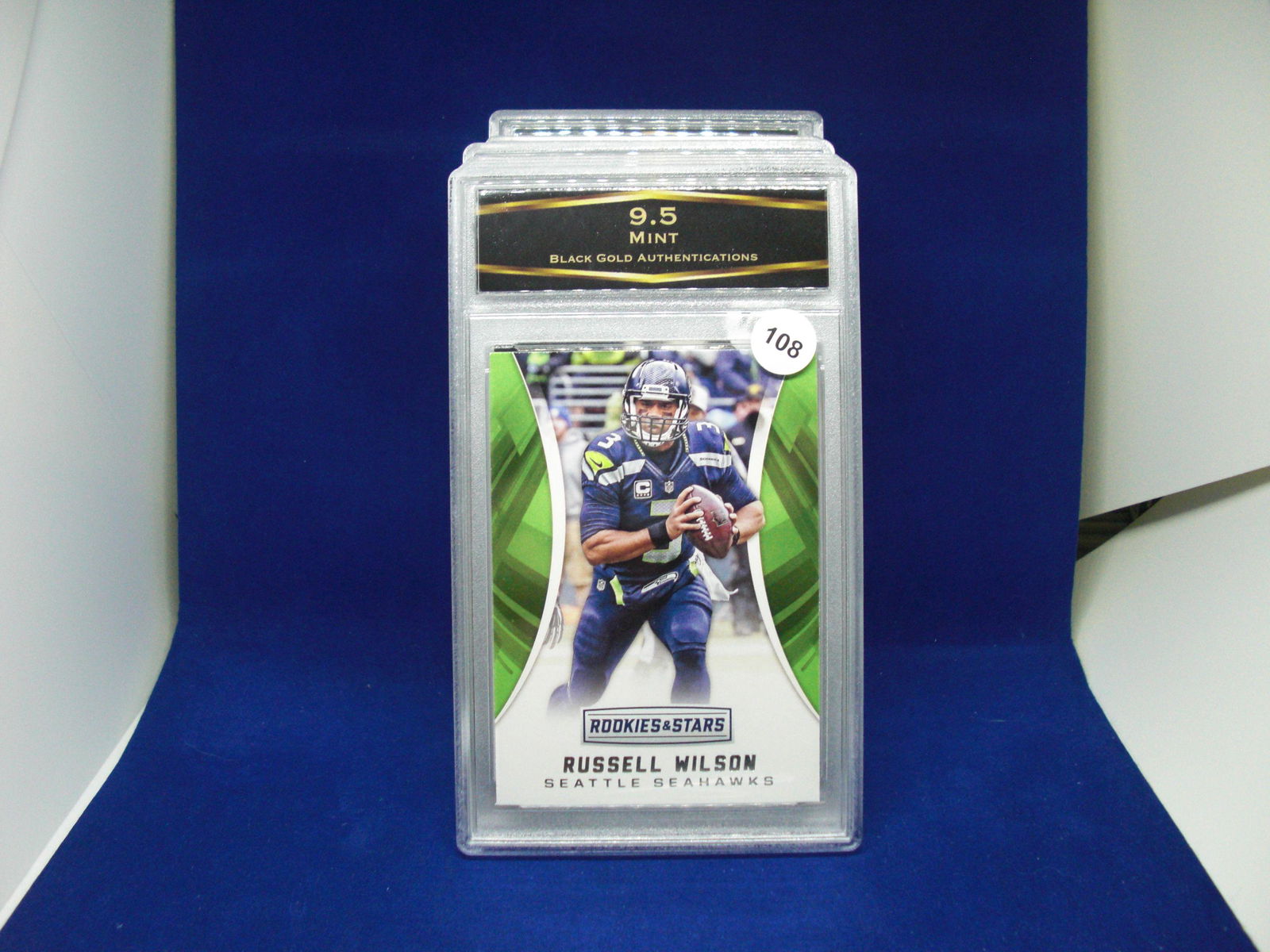 bcg graded russell wilson mint 9.5 (1 of 1)