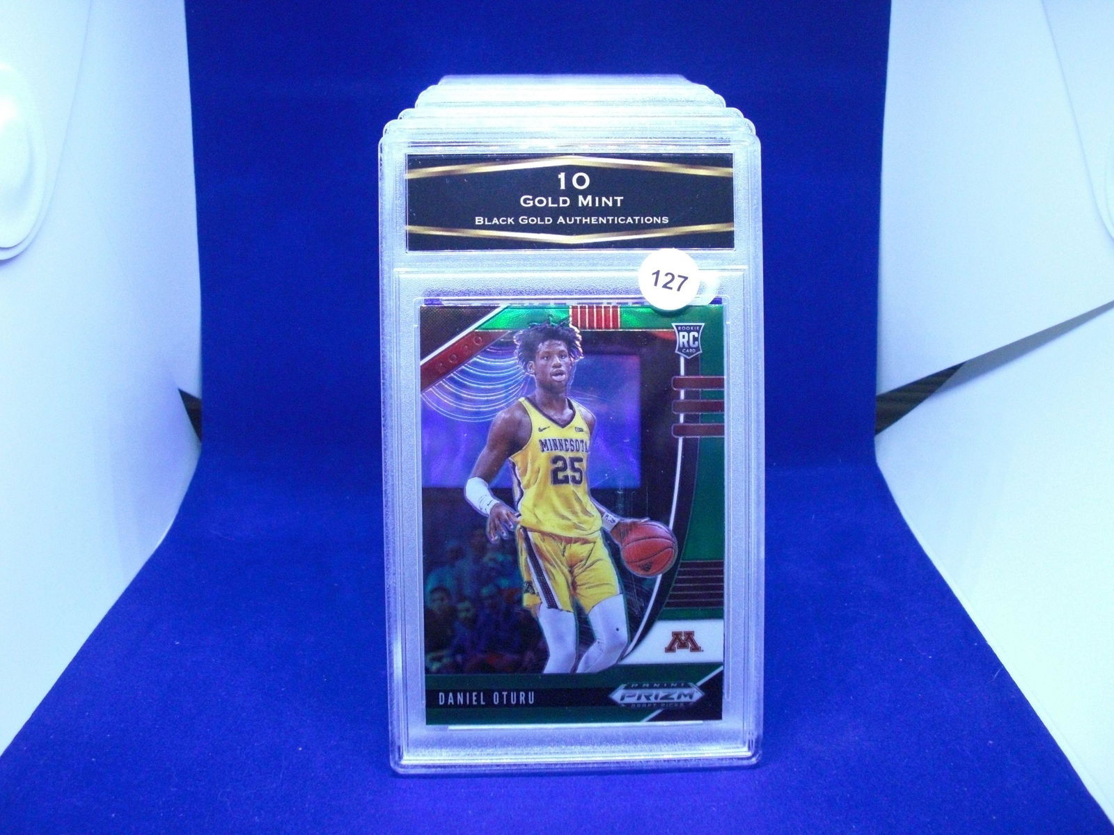 bcg graded green daniel oturu rookie mint 10 (1 of 1)