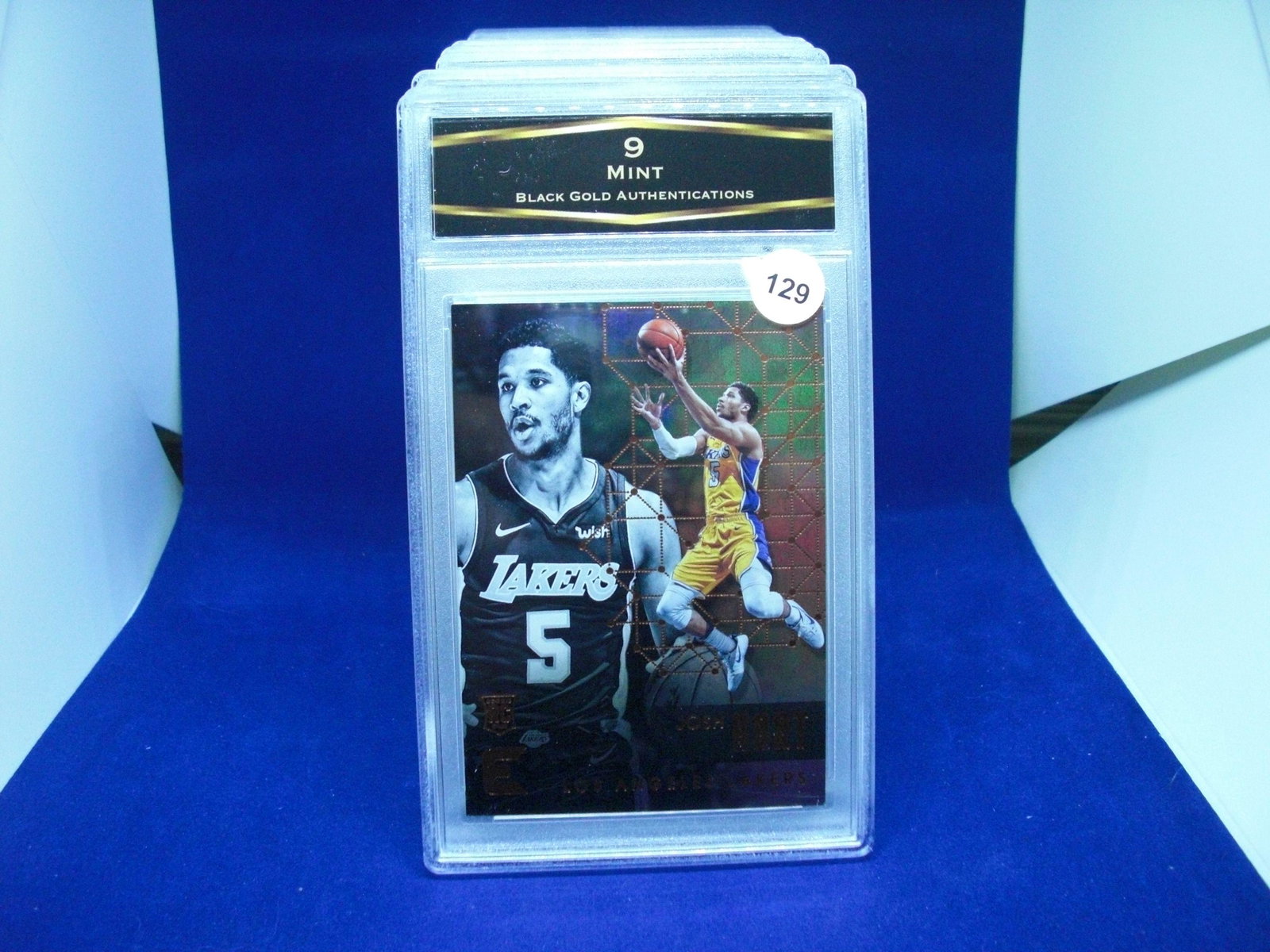 bcg graded josh hart rookie mint 9: nice graded card
