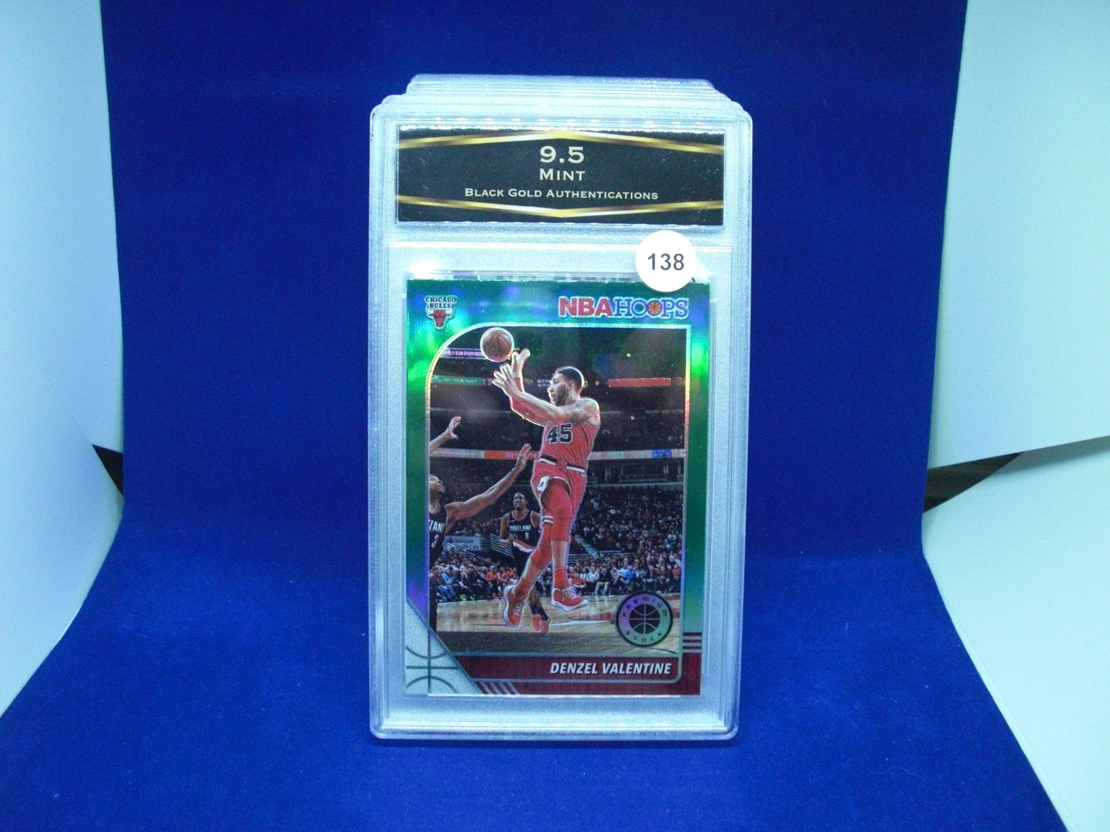 bga graded green denzel valentine mint 9.5: nice graded card