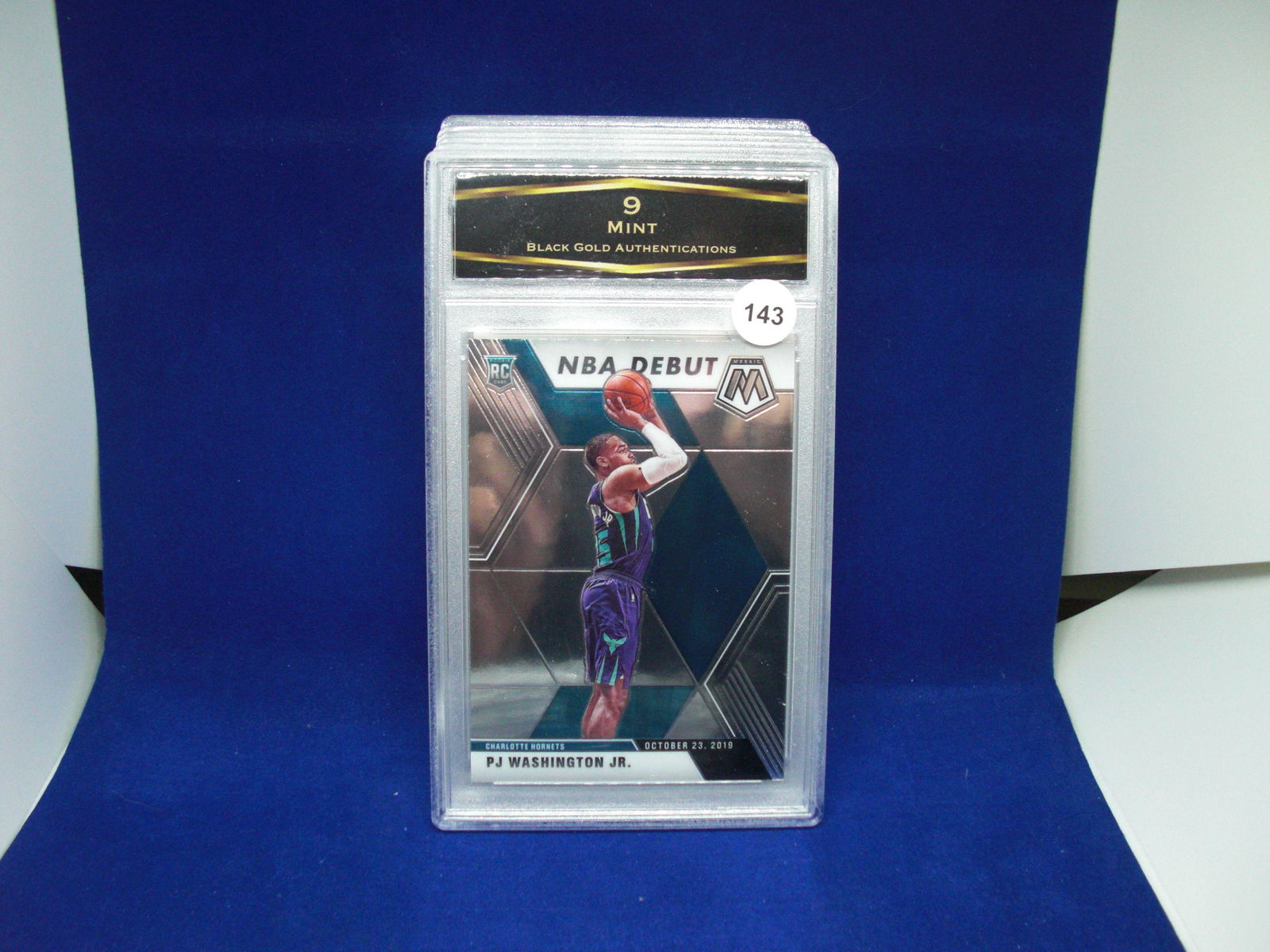 bga graded pj washington rookie mint 9 (1 of 1)