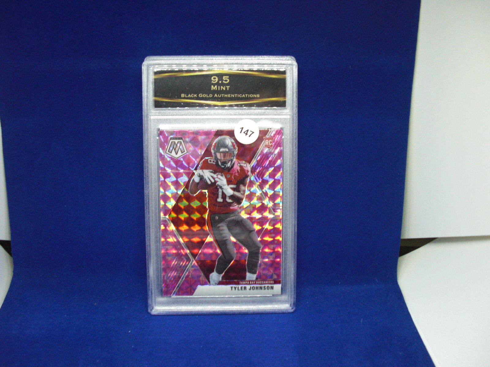 bga graded pink tyler johnson rookie mint 9.5 (1 of 1)
