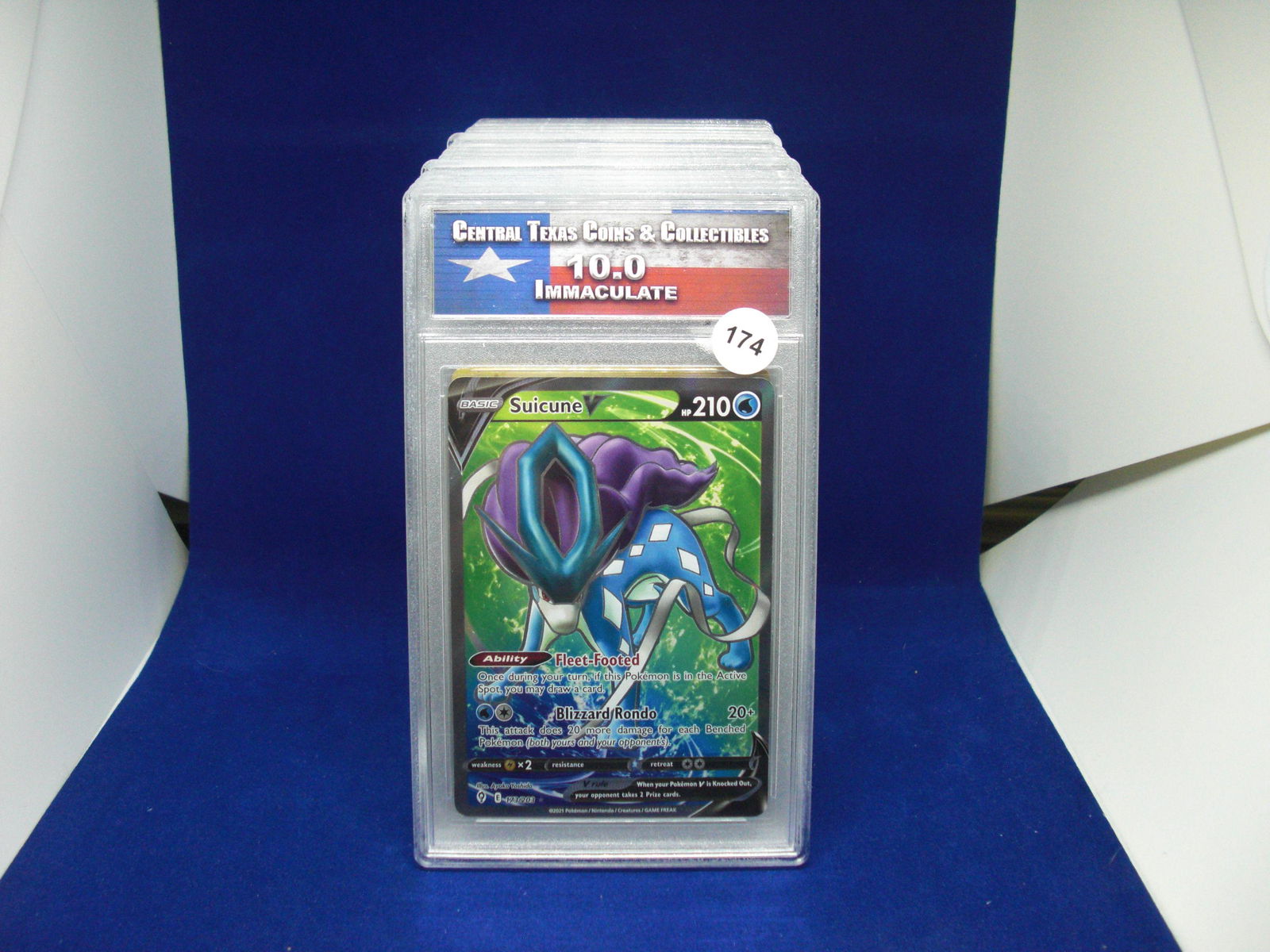 ctcc graded pokemon suicunev mint 10 (1 of 1)