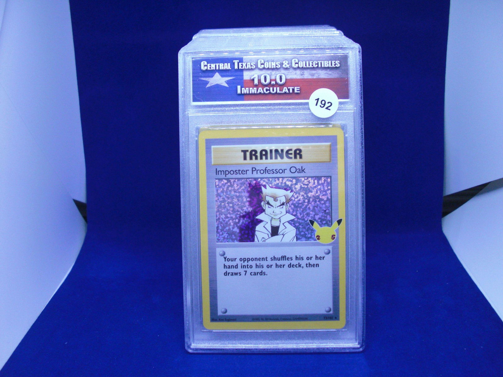 ctcc graded pokemon trainer mint 10 (1 of 1)